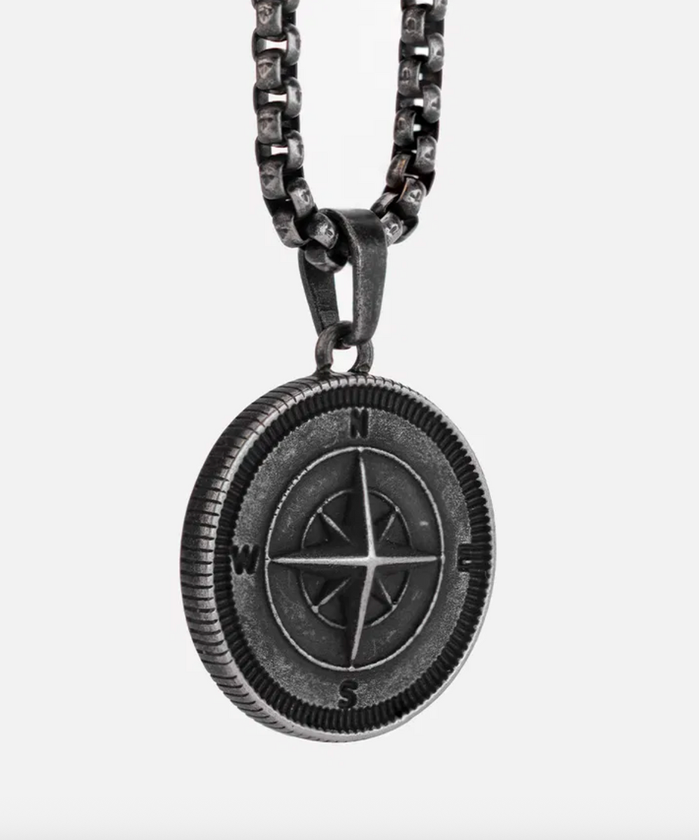 Pig & Hen Compass Rose Necklace in Vintage available from Weekends ...