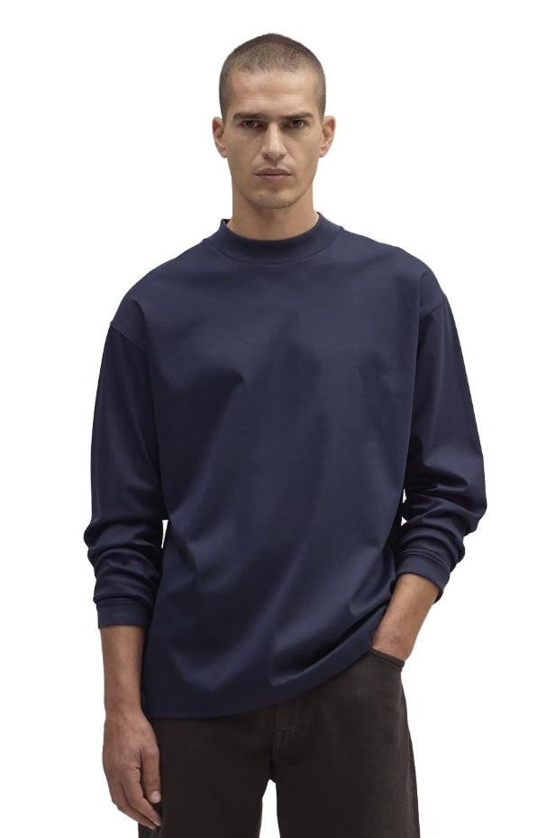 NN07 Lionel LS in Navy Blue available from Weekends Boulder | Your