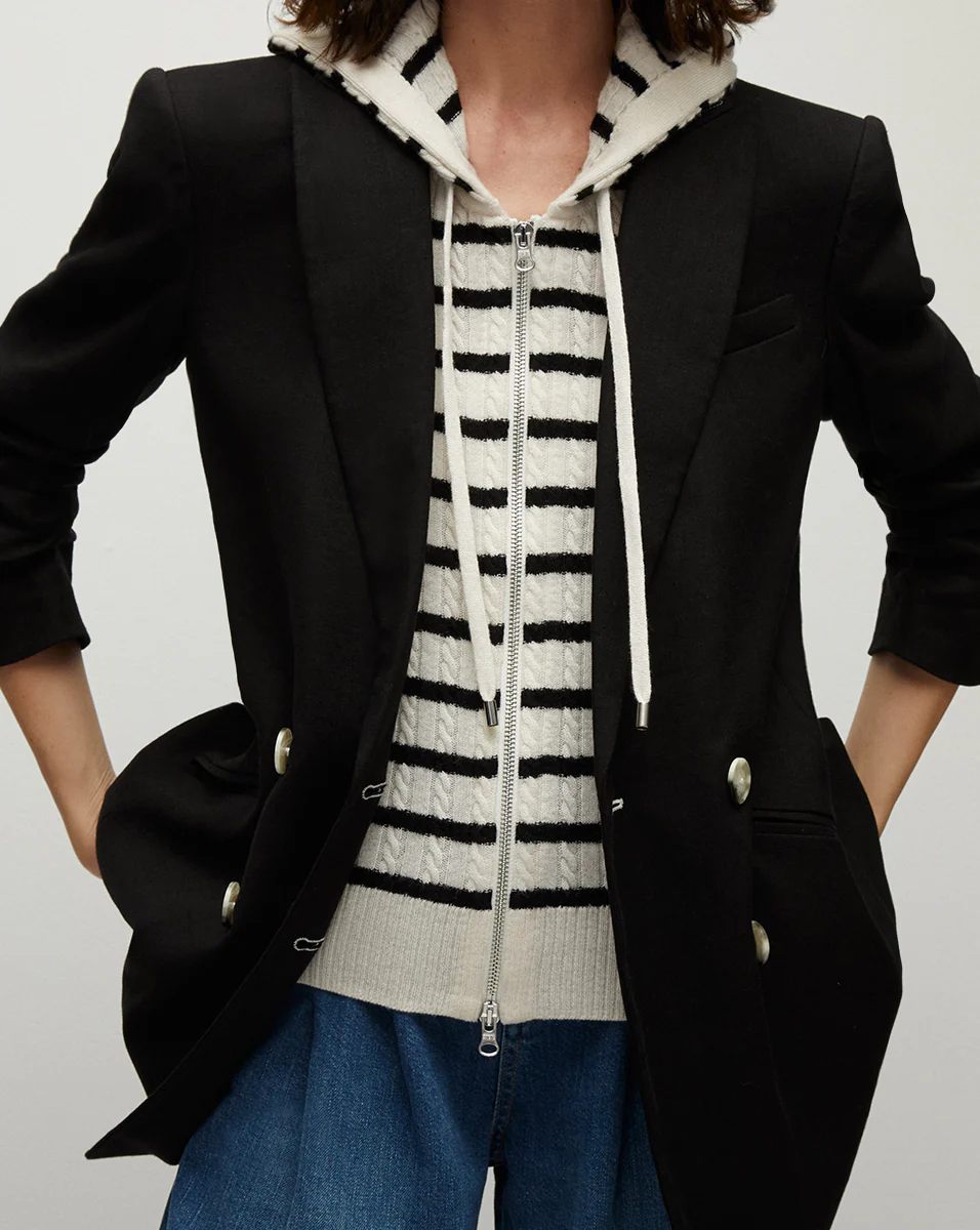 Veronica beard hoodie dickey hotsell